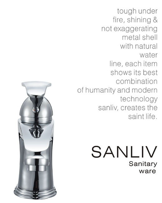 Sanliv faucet image Sanliv Brand Image