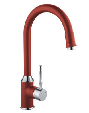 Modern Kitchen Colors on Red And Chrome Kitchen Sink Mixer Bathroom Basin Water Faucet Usd15