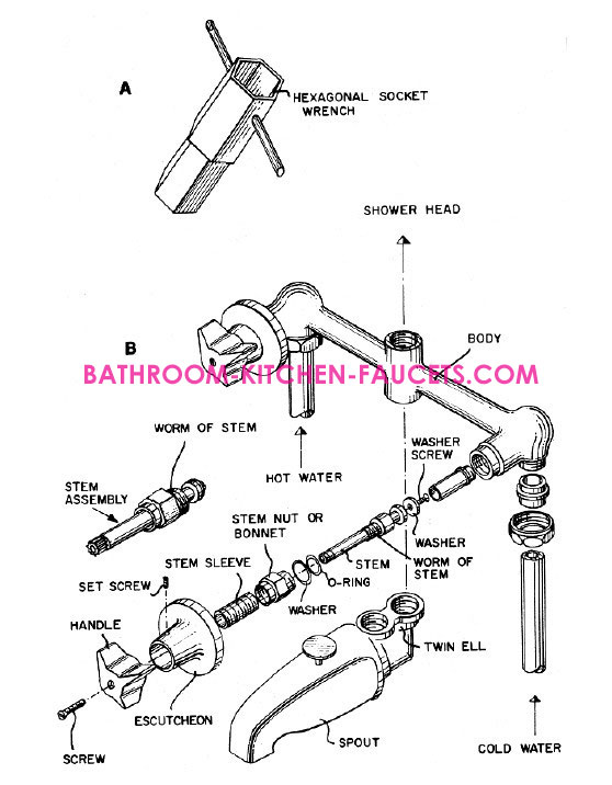 Shower Faucet Plumbing Diagram at Helen Whisler blog