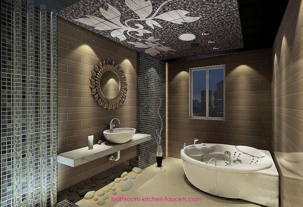 Luxury bathroom decoration accessories ideas picture