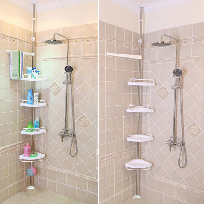 bathroom corner shelf