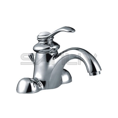 Two Hole Single Handle Basin Mixer-65620