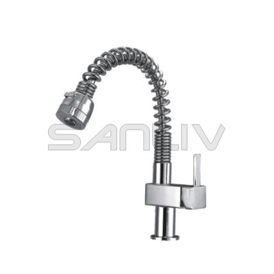 Pull Down Spray Kitchen Mixer Tap Chrome-28107