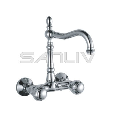 Wall Mount Kitchen Faucet Chrome-83610 
