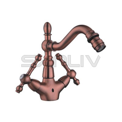 Red Bronze Two Handle Bidet Faucet-83902RB 