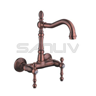 Bronze Kitchen Sink Mixer Faucet-83910RB 