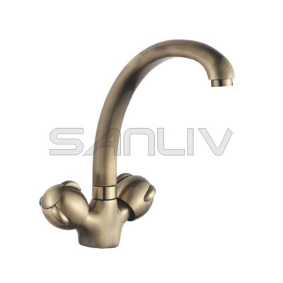 Bronze Kitchen Sink Mixer Faucet-82609YB 