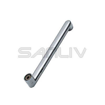 Brass CP Straight Faucet Spout-S08