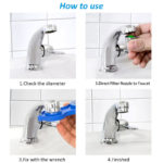 How to clean a bathroom or kitchen sink faucet aerator