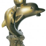 Bronze Dolphin Wasserhahn