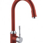 Color sink mixer faucet