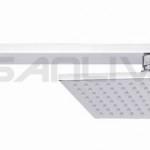 large rain shower head