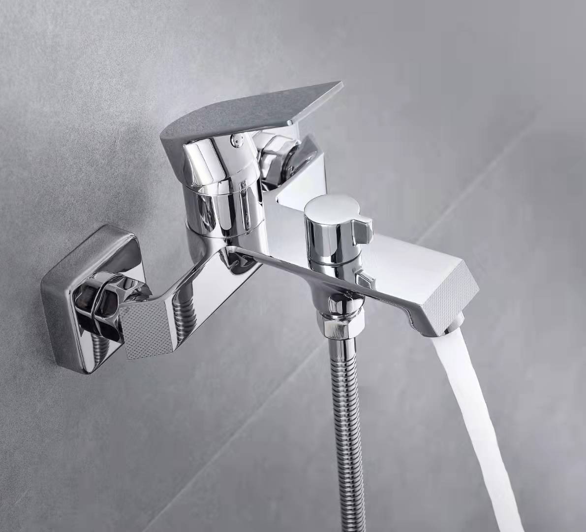 misturador de chuveiro para banheira de manípulo único