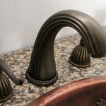 Antique Bronze Widespread Lavatory Faucet