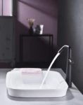 Matte Black Single Hole Bathroom Vessel Sink Faucet