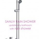 Single Handle Shower Faucet with Rain Shower Set picture