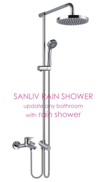 Single Handle Shower Faucet with Rain Shower Set picture