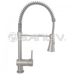 Pull Out Spray Kitchen Tap Brushed Nickel