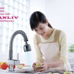 Single Handle Kitchen Faucet Spray and Material