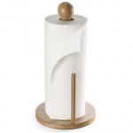 Bamboo Paper Towel Roll Holder Environmentally Friendly photo