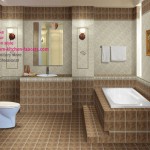 バスルームのリフォームのヒントと装飾デザインの写真