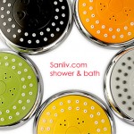 colored handheld showerhead for Kids