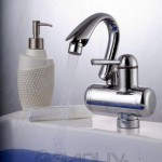 Electric Instant Hot Water Bathroom Washbasin Faucet