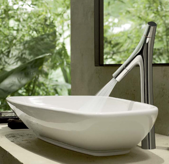 Axor Starck Organic Washbasin Faucet from Hansgrohe
