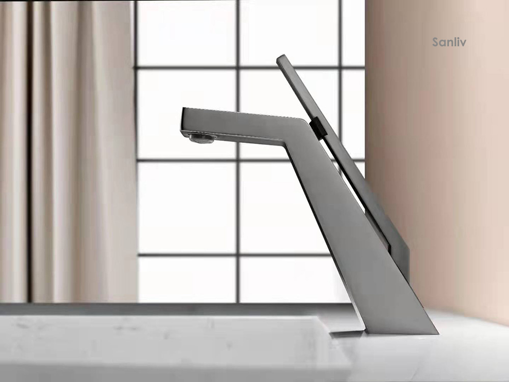 1 handle single hole bathroom sink faucets